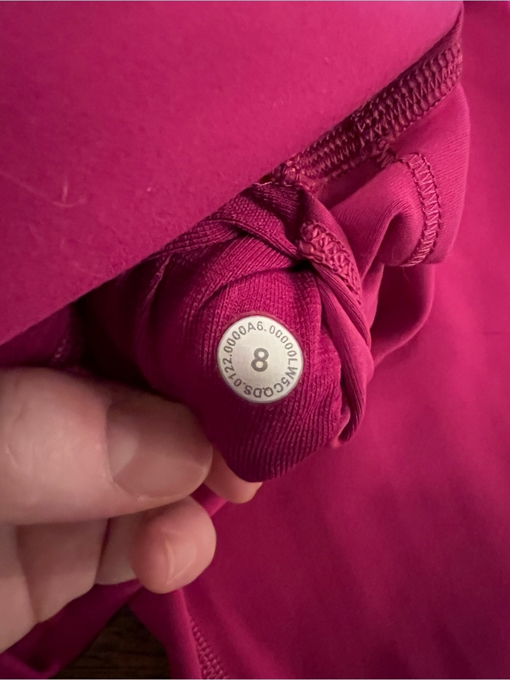 Lululemon Wunder Train High-Rise Tight 25" Ripened Raspberry Size 8 - Picture 10 of 12